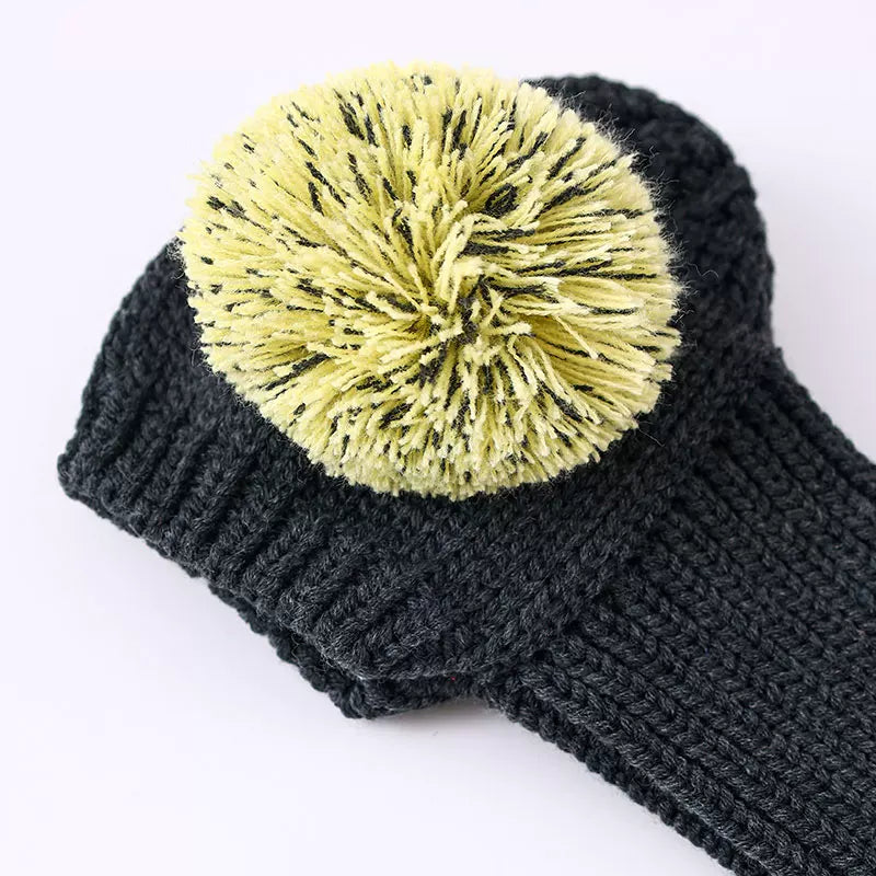 Handmade Knitted Dog Hat for Italian Greyhounds & Whippets – Warm Winter Pet Hat