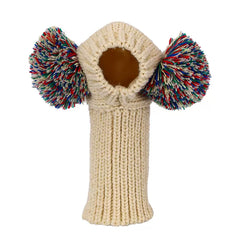 Handmade Knitted Dog Hat for Italian Greyhounds & Whippets – Warm Winter Pet Hat