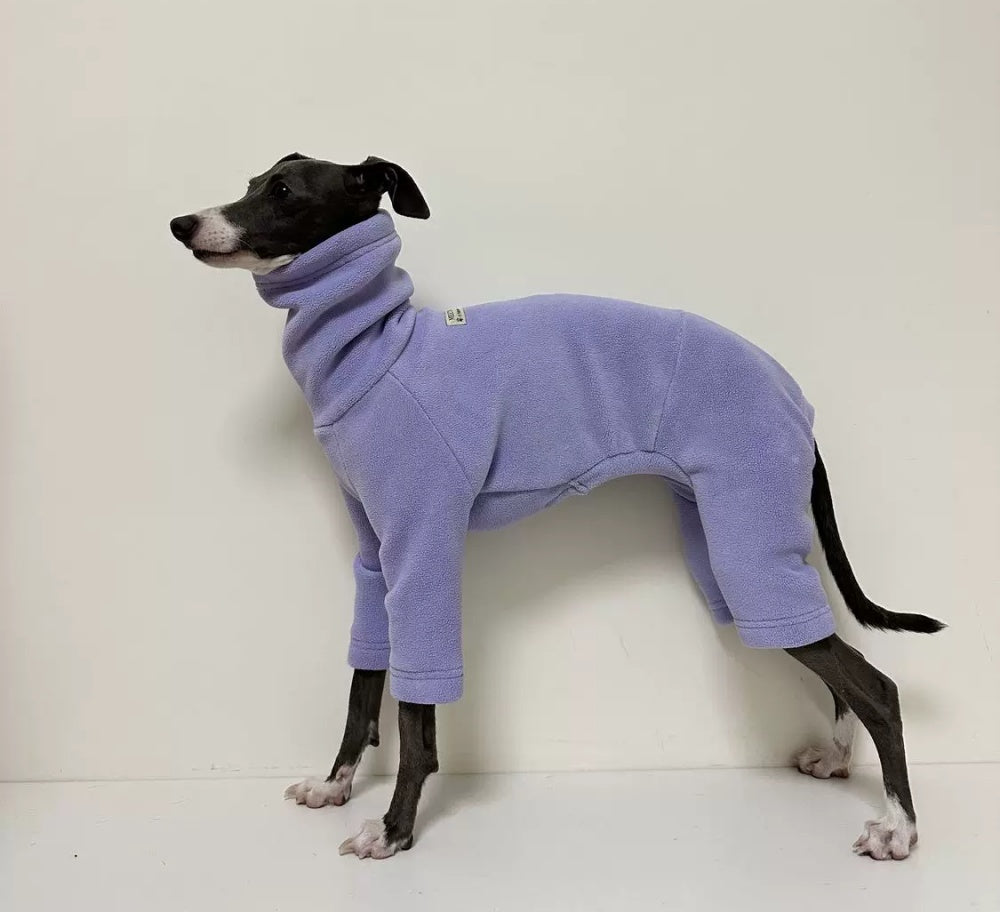 Fleece-lined Thick Warm Coat for Italian Greyhound Whippet Bedlington Terrier and Greyhound