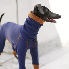 Italian Greyhound Fleece Onesie – Warm Dog Pajamas for Iggy & Whippet